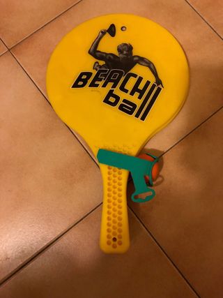 Racchette Beach Ball Gialle