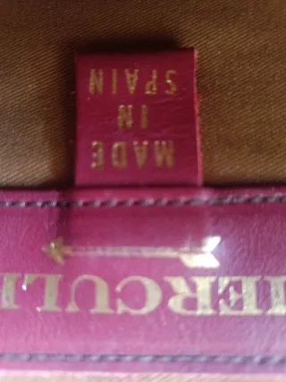 Bolso Barracuda granate Metcules