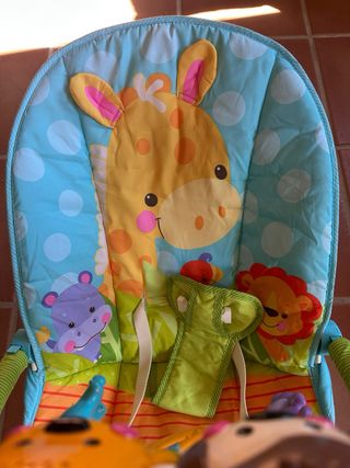 Hamaca vibratoria Fisher Price animales