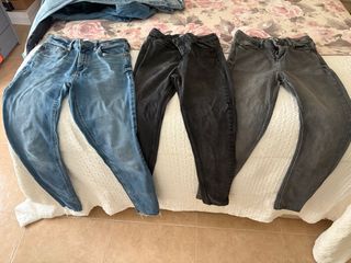 Lote 3 Vaqueros Pitillo