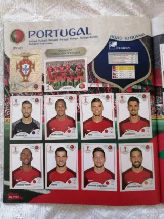 Álbum Cromos Mundial Rusia 2018 Panini