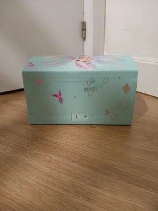 Joyero Fantasy Model azul con clave