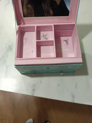 Joyero Fantasy Model azul con clave