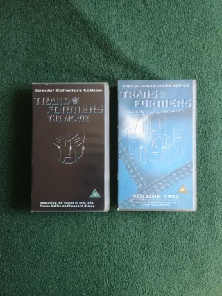 VHS Transformers Edición Coleccionista