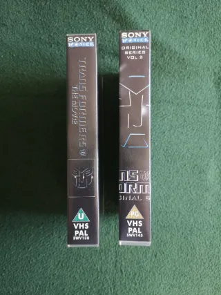 VHS Transformers Edición Coleccionista