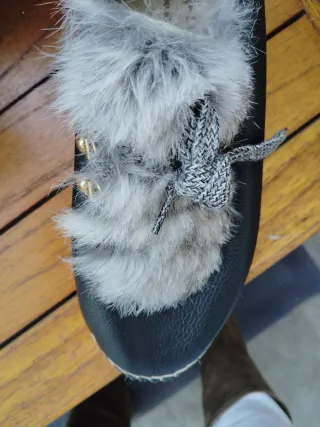 Zapatillas STAR LUXE Piel Azul marino