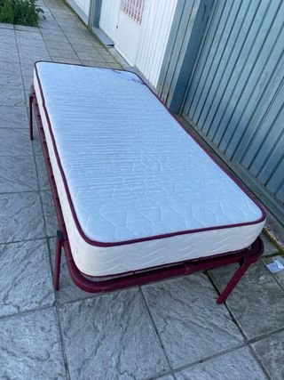 Colchón individual tela