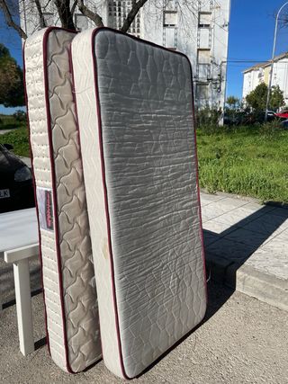 Colchón individual tela