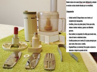 Batidora-Picadora Braun Multipractic Completa