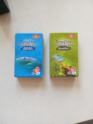 Juego de cartas Desafíos Naturaleza