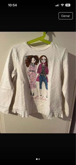 Camiseta niña Just Chic Talla 10