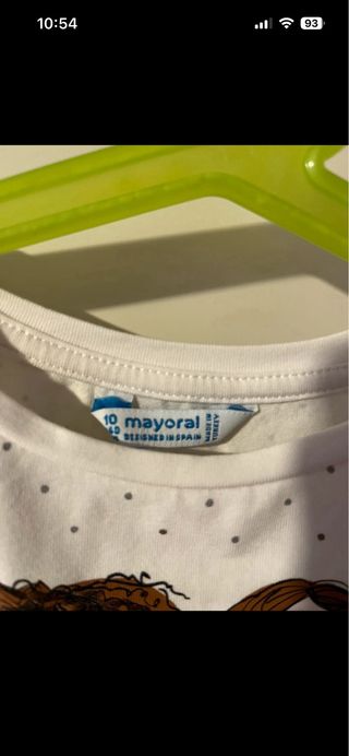 Camiseta niña Just Chic Talla 10