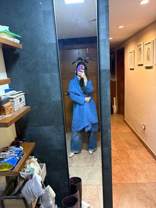 Gabardina original con capucha