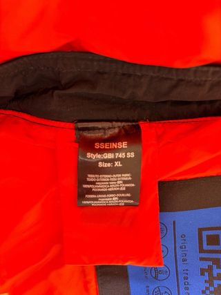 Chaqueta Sseinse Hombre XL Negra