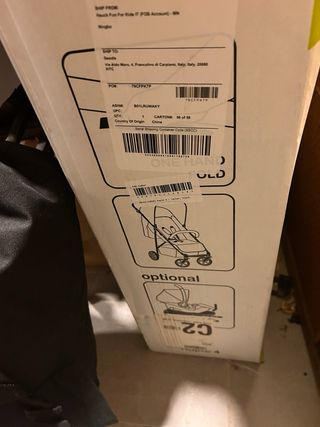 Silla de Paseo Hauck Rapid 4 Ligera + saco fuli