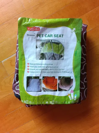 Funda protectora para asiento de mascota