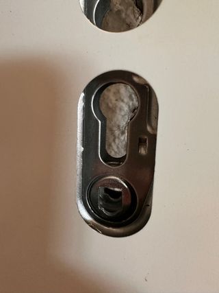 Puerta exterior lisa blanca 205x80.5