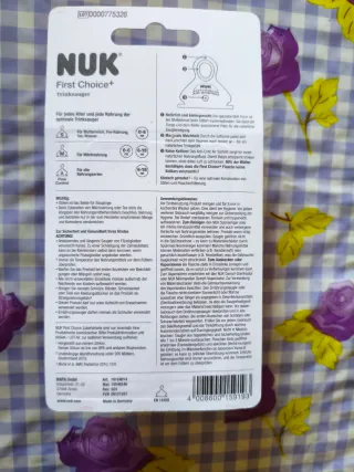 Tetinas NUK First Choice+ Talla S 0-6m