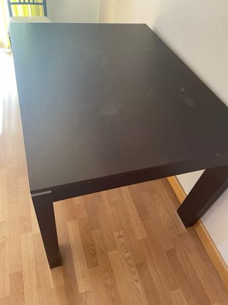 Mesa de comedor extensible wengué