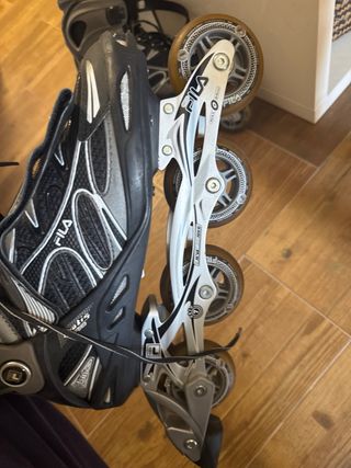 Patines Fila Talla 45. Puesto 2 veces.