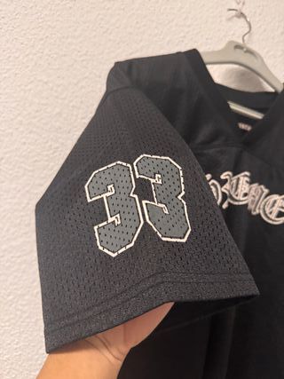 Camiseta Fútbol Chrome Hearts Negra