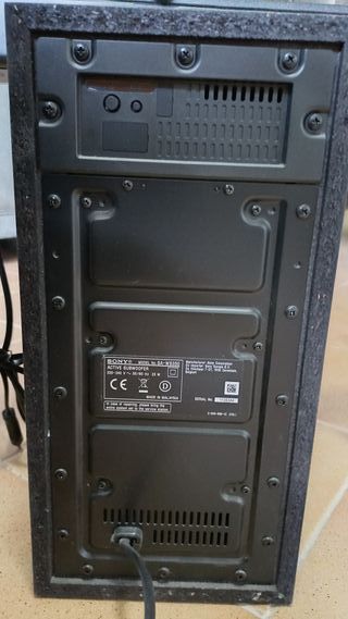 Barra de Sonido Sony HT-S350 con Subwoofer