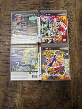 7 Juegos Dragon Ball PS3