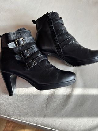 Botines Hispanitas Piel Talla 36