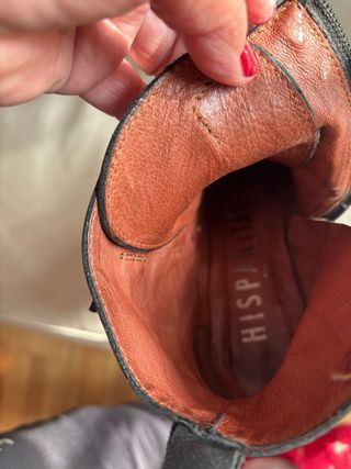 Botines Hispanitas Piel Talla 36