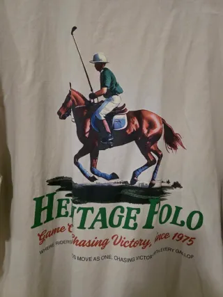 Camisa de zara manga corta con estampado de polo