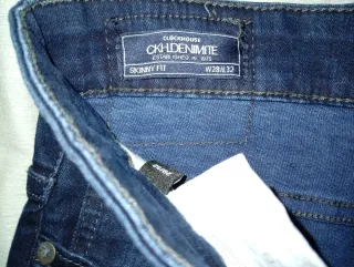 Pantalón tejano hombre slim fit talla S