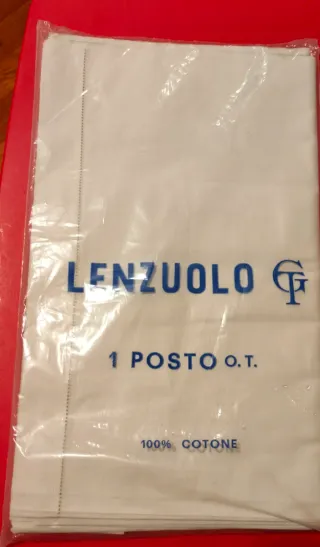 Lenzuolo 1 Posto O.T. 100% Cotone