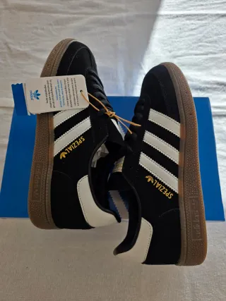 Adidas handball Spezial Negras size 38 suela gum