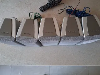 Altavoces Thomson Grises y Plateados