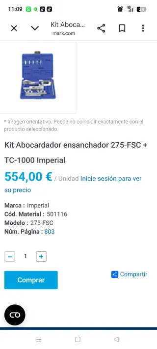 Kit Abocardador Imperial 275-FSC
