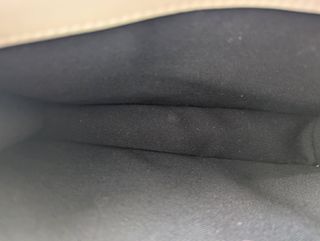 Bolso Karl Lagerfeld Crema Firma Plateada