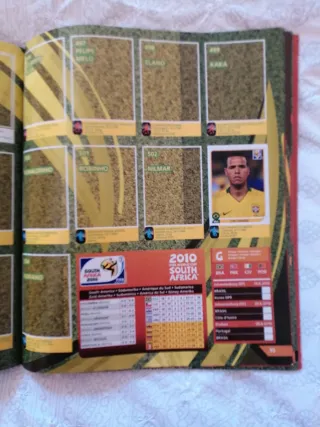 Álbum Cromos Sudáfrica 2010 FIFA