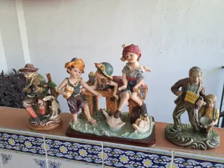Lote 3 figuras decorativas las tres en 10€