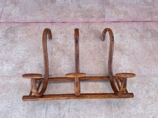 Perchero antiguo de madera