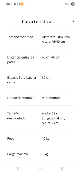 Mesas nido roble claro y cristal (Set 2)