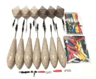 13 plomos pesca 100g Surfcasting, grapas, urfes.