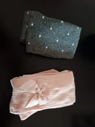 Lote 2 leotardos niña 9-10 años