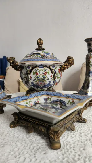 Conjunto Porcelana China Xiong Ying