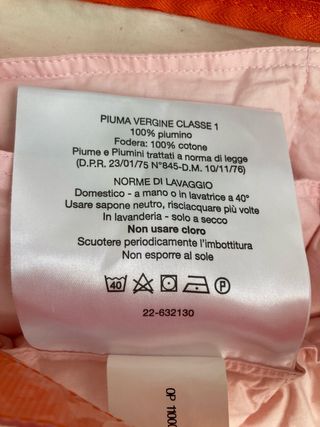 Piumino lettino Bassetti rosa