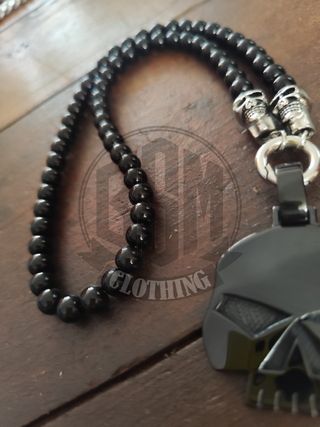 Collana Harley Davidson Teschio Nera