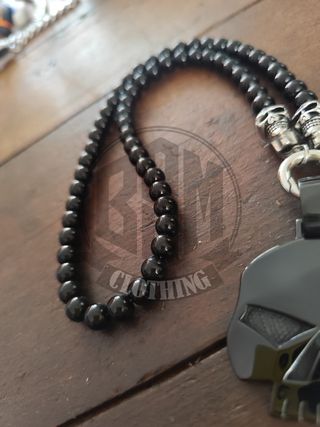 Collana Harley Davidson Teschio Nera