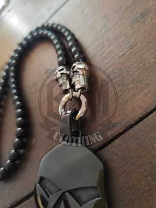 Collana Harley Davidson Teschio Nera