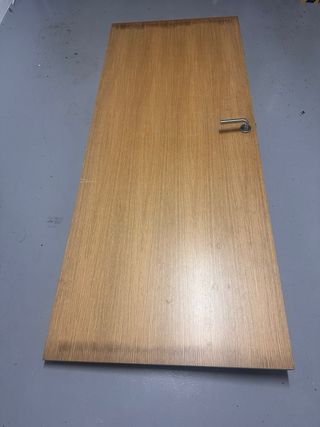 Puerta de Interior Madera de Roble (Para Restaurar