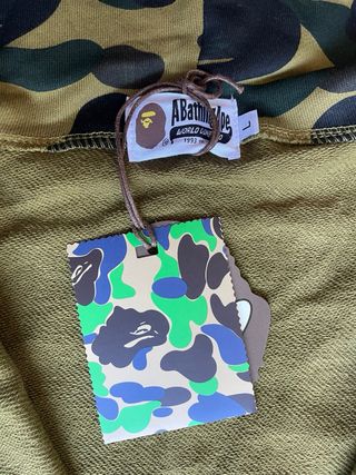 Chaqueta BAPE Camuflaje Verde