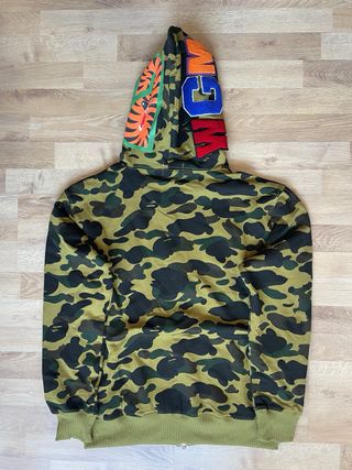 Chaqueta BAPE Camuflaje Verde